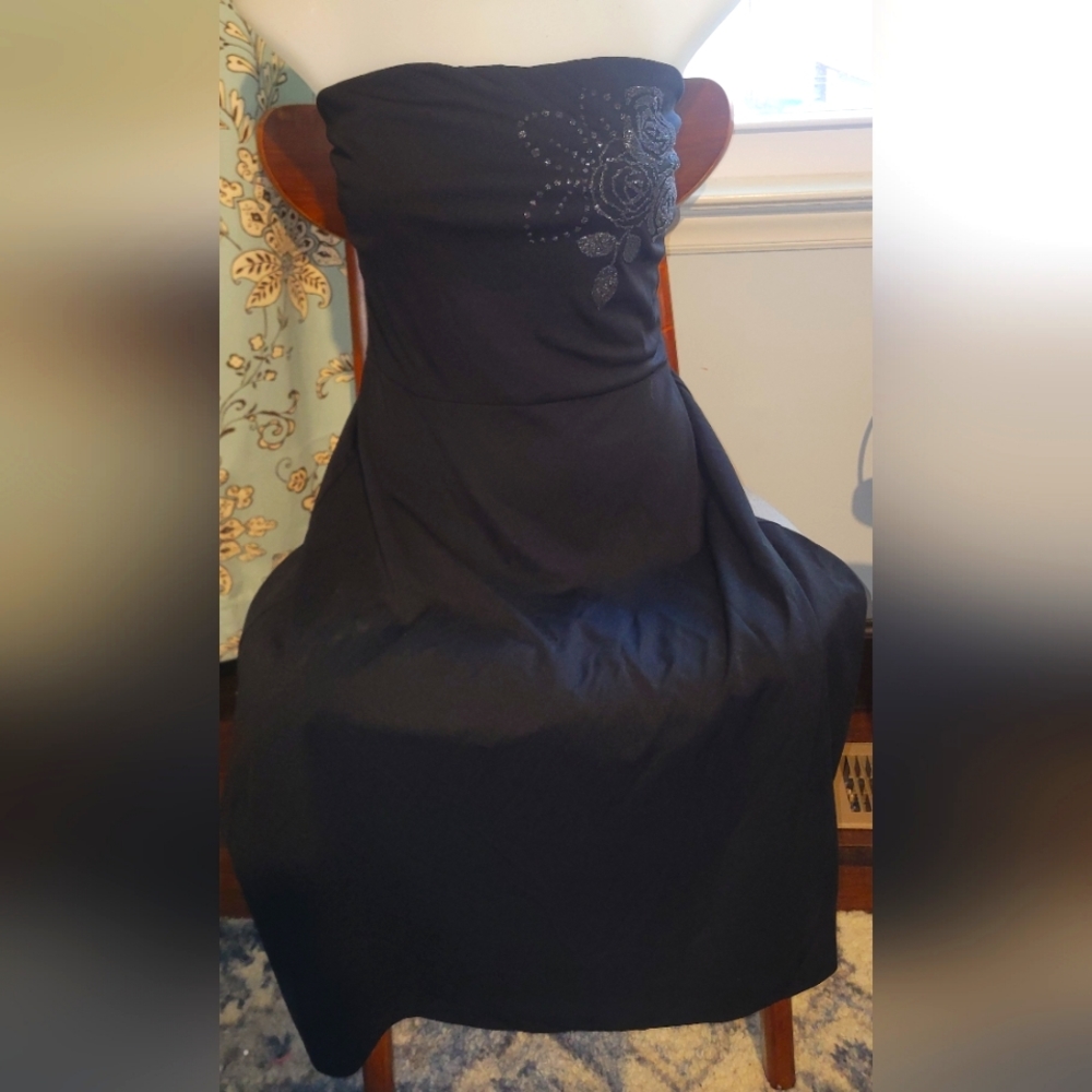 Y2K beaded Express Midi Dress